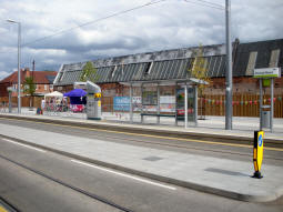Platform for trams to Toton Lane from the other platform