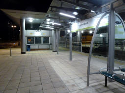 They seem to have abandoned selling food and drink from the kiosk at the end of platform B -- it's now some sort of meeting place for community events or something