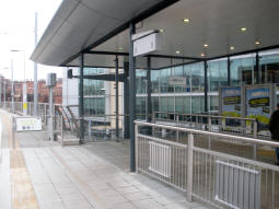 The exit to Station Street